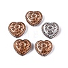 Baking Paint Transparent Glass Beads DGLA-N018-26F-1