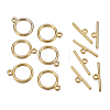Tibetan Style Toggle Clasps TIBE-A12208-G-NR-1