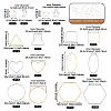 40Pcs 16 Style Alloy Linking Rings FIND-PJ0001-27-4