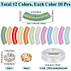 DIY Acrylic Tube & Brass Rhinestone Beads Jewelry Making Kits DIY-SP0002-18-2