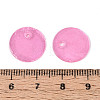 Spray Painted Natural Capiz Shell Disc Charms X1-BSHE-T014-02F-3