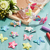 72Pcs 18 Style Fabric & Sequin Ornament  Accessories DIY-AR0002-23-5