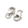 925 Sterling Silver Lobster Claw Clasps STER-C005-08P-2