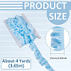 4 Yards Polyester Wrinkle Lace Ribbon OCOR-TA0004-18C-3