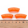 Transparent Crackle Acrylic Beads CACR-S009-001B-N84-4