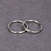 316L Surgical Stainless Steel Hoop Cartilage Earrings WGB51CA-24-1