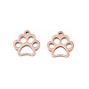 304 Stainless Steel Charms STAS-Q201-T179RG-1