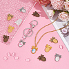 DIY Blank Photo Pendant Making Kit FIND-PH0009-83-4