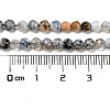 Natural Fire Crackle Agate Bead Strands G-R344-4mm-24-4