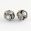 Handmade Indonesia Round Beads IPDL-R400-09-1