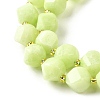 Natural Quartz Dyed Beads Strands G-U023-A02-15-4