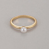 Brass Plain Band Rings for Women DQ4606-9-1