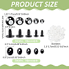Plastic Safety Craft Eye DIY-PH0035-99-2