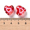 Transparent Glass Enamel Beads LAMP-S068-04B-3