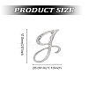 1Pc Alloy Brooches JEWB-LP0004-01J-2