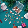 38Pcs Christmas Alloy Enamel Pendants JX266A-3