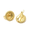 Brass Hoop Earring Findings KK-Z154-09G-2