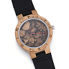 Zebrano Wood Wristwatches WACH-H036-07-3