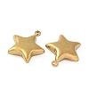 304 Stainless Steel Pendants STAS-S186-01B-G-2