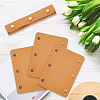 4Pcs Detachable PU Imitation Leather Bag Handle Wrap PURS-BBC0001-08B-7