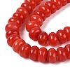 Natural White Jade Beads Strands G-Q613-01F-30-4