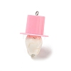 Halloween Opaque Resin Pendants RE-CBA098D-04P-B-3