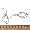 Tarnish Resistant 304 Stainless Steel Dangle Earrings EJEW-L215-47P-5