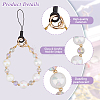 Glass & Acrylic Mobile Straps HJEW-FH00049-5