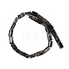 Natural Glaucophane Beads Strands G-C141-G01-01-3