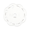 1Pc Acrylic Measuring Tools DIY-BC0014-13-1