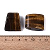 Natural Tiger Eye Pendants G-G602-07J-3