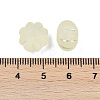 Frosted Transparent Acrylic Beads X1-OACR-P029-03B-03-4