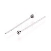 304 Stainless Steel Head Pins STAS-T065-18mm-20P-2