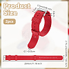 2Pcs Nylon Watch Band DIY-OC0015-17A-2