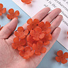Frosted Acrylic Bead Caps MACR-S371-06A-726-5