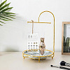 Acrylic Stud Earring Organizer Display Cards CDIS-WH0020-40B-03-5