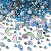 DIY Moon & Star Jewelry Making Findings Kits GLAA-YW0003-42B-1