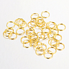 Iron Open Jump Rings IFIN-A018-5mm-G-NF-1
