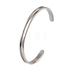 6MM 304 Stainless Steel Blank Grooved Cuff Bangle Making SA-CBA4244-01P-1