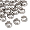 Tarnish Resistant Ring 304 Stainless Steel Spacer Beads STAS-N020-11-5mm-2