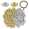 80Pcs 2 Colors Zinc Alloy European Beads FIND-PH0061-74-1