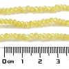 Baking Paint Imitation Jade Glass Bead Strands LS-DGLA-A034-J2MM-A24-2