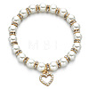 Alloy & Crystal Rhinestone  Charm Bracelets FS-WGAEA4B-06-1