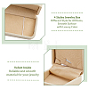 DICOSMETIC 4pcs 4 styles Square & Rectangle Velvet Jewelry Gift Boxes Set ODIS-DC0001-02-5