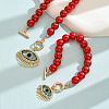 Alloy Rhinestone & Imitation Pearl Bracelets & Necklaces Sets FS-WG20ADC-01-1
