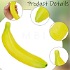 Foam Simulation Fruit Banana AJEW-CN0007-15-6