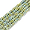 Glass Round Beads Strands X-GLAA-M044-01C-1