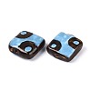 Handmade Porcelain Ceramic Beads PORC-T135-05G-2