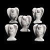 Natural Howlite Gemstone Carved Angle Figurines GG-CBA8396-A17-1