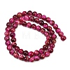 Grade AB Natural Tiger Eye Beads Strands X-G-F591-18-6mm-05-3